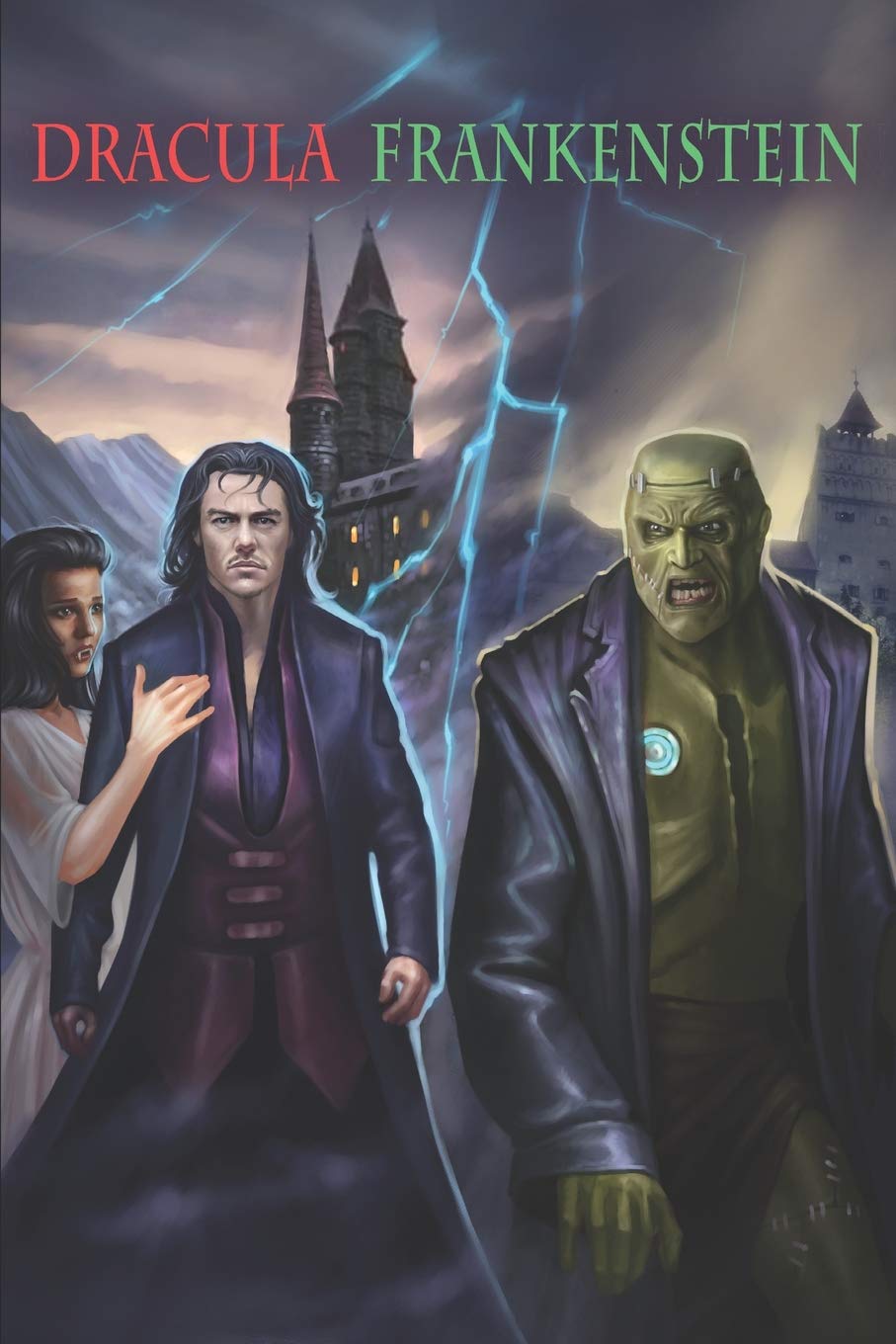 Dracula, Frankenstein poster