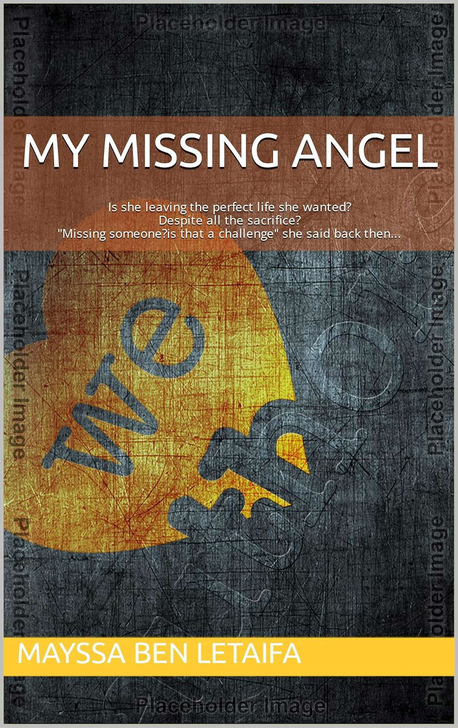 My missing angel poster