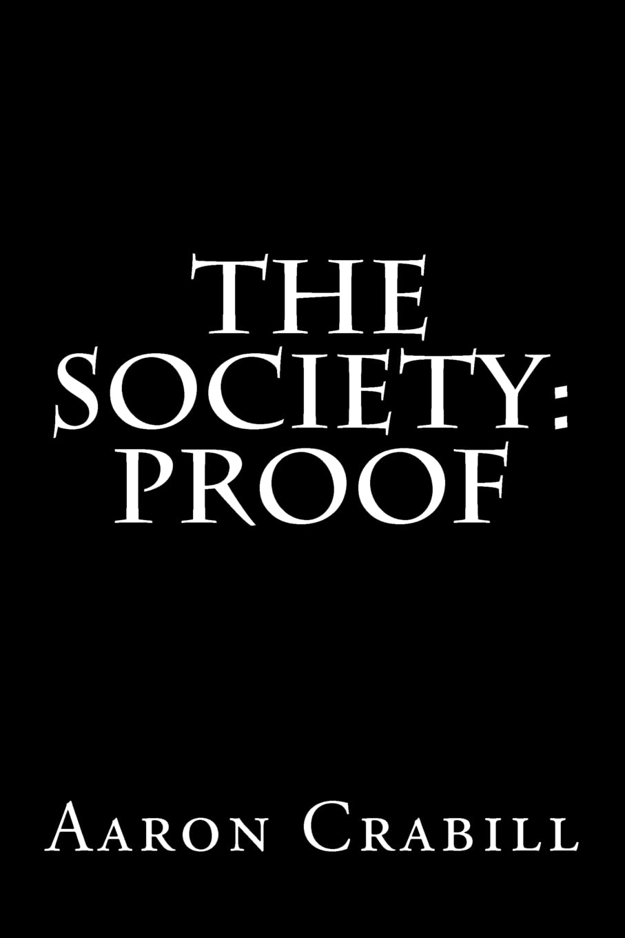The Society: Proof poster