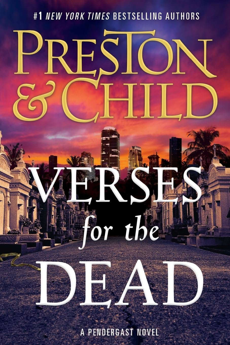 Verses for the Dead: Agent Pendergast poster
