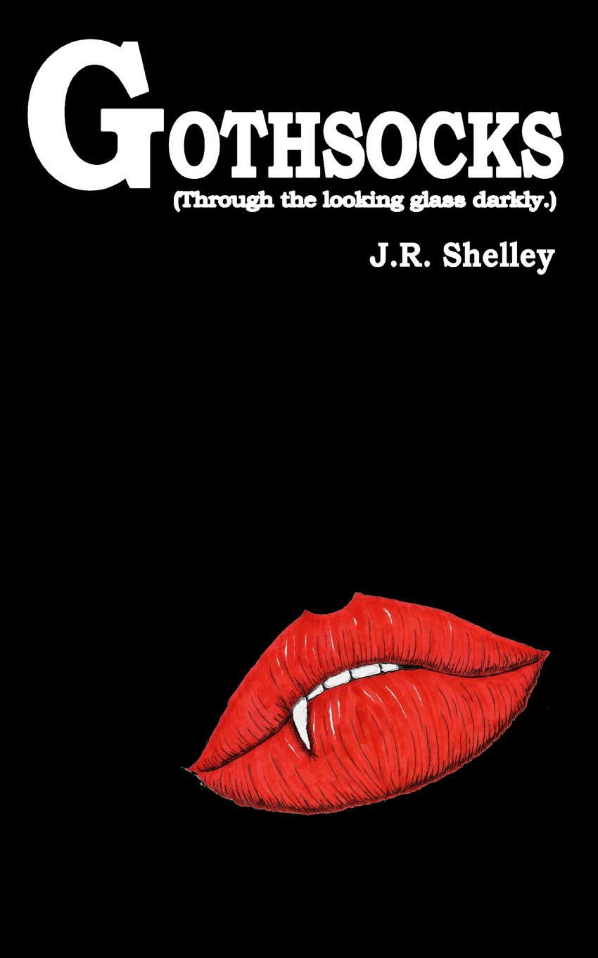 'Gothsocks': (Through the looking glass darkly.) poster