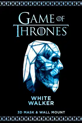 Game of Thrones Mask: White Walker (3D Mask & Wall Mount) poster