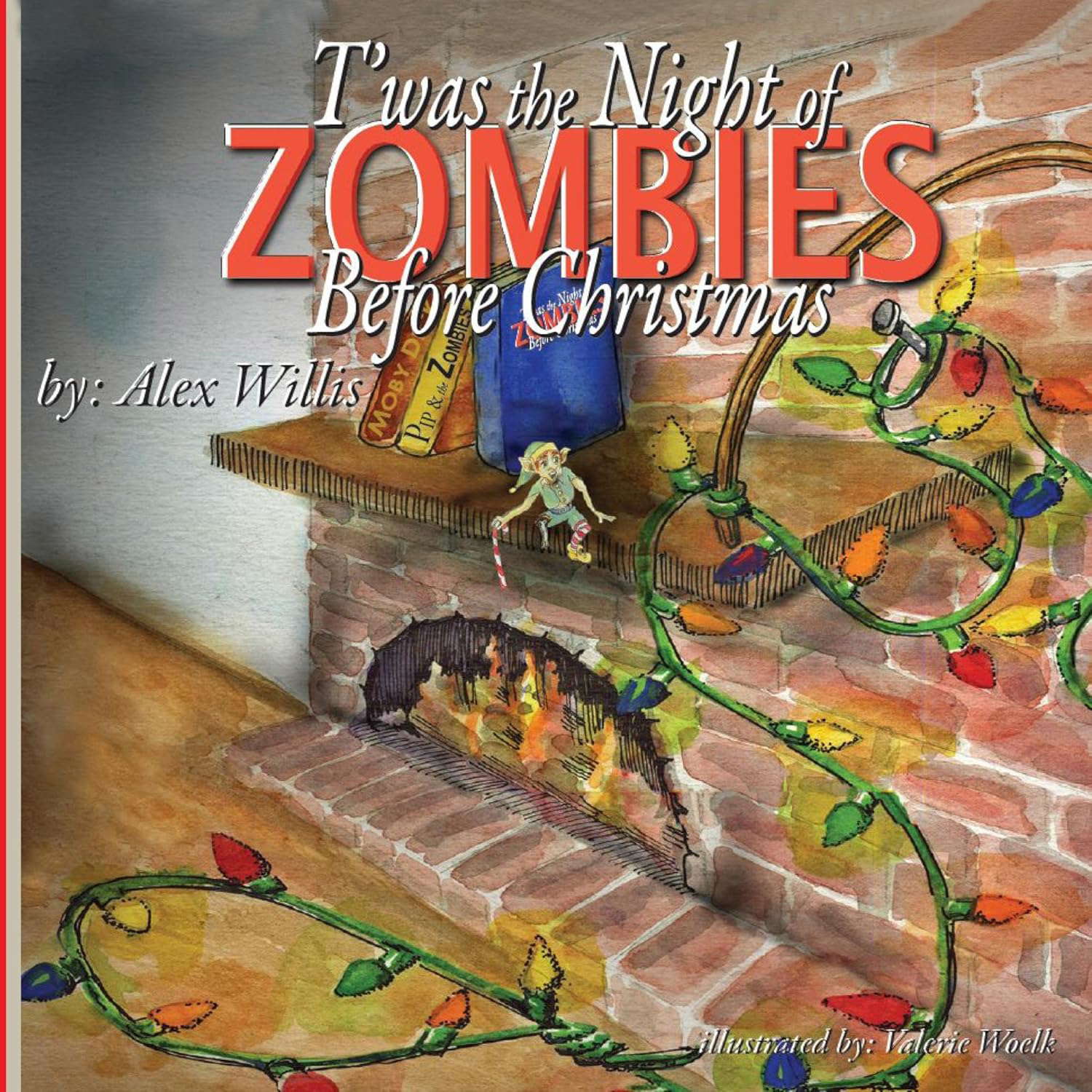 T'was the Night of Zombies before Christmas poster