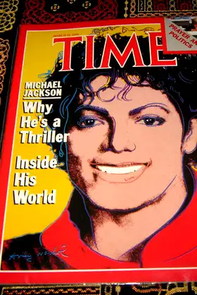 Time Magazine (Michael Jackson , Why He's A Thriller , Inside His World) poster