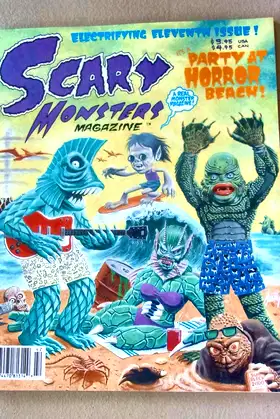 Scary Monsters Magazine 11 June 1994 It's A Party At Horror Beach poster