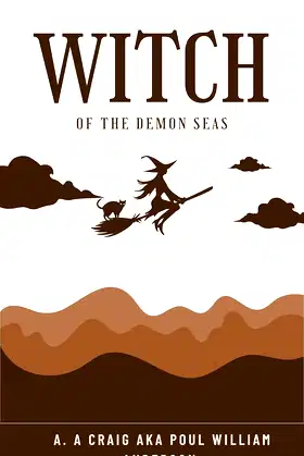 Witch of the Demon Seas: (Annotated) Vintage Pulp 1950s Science Fiction poster