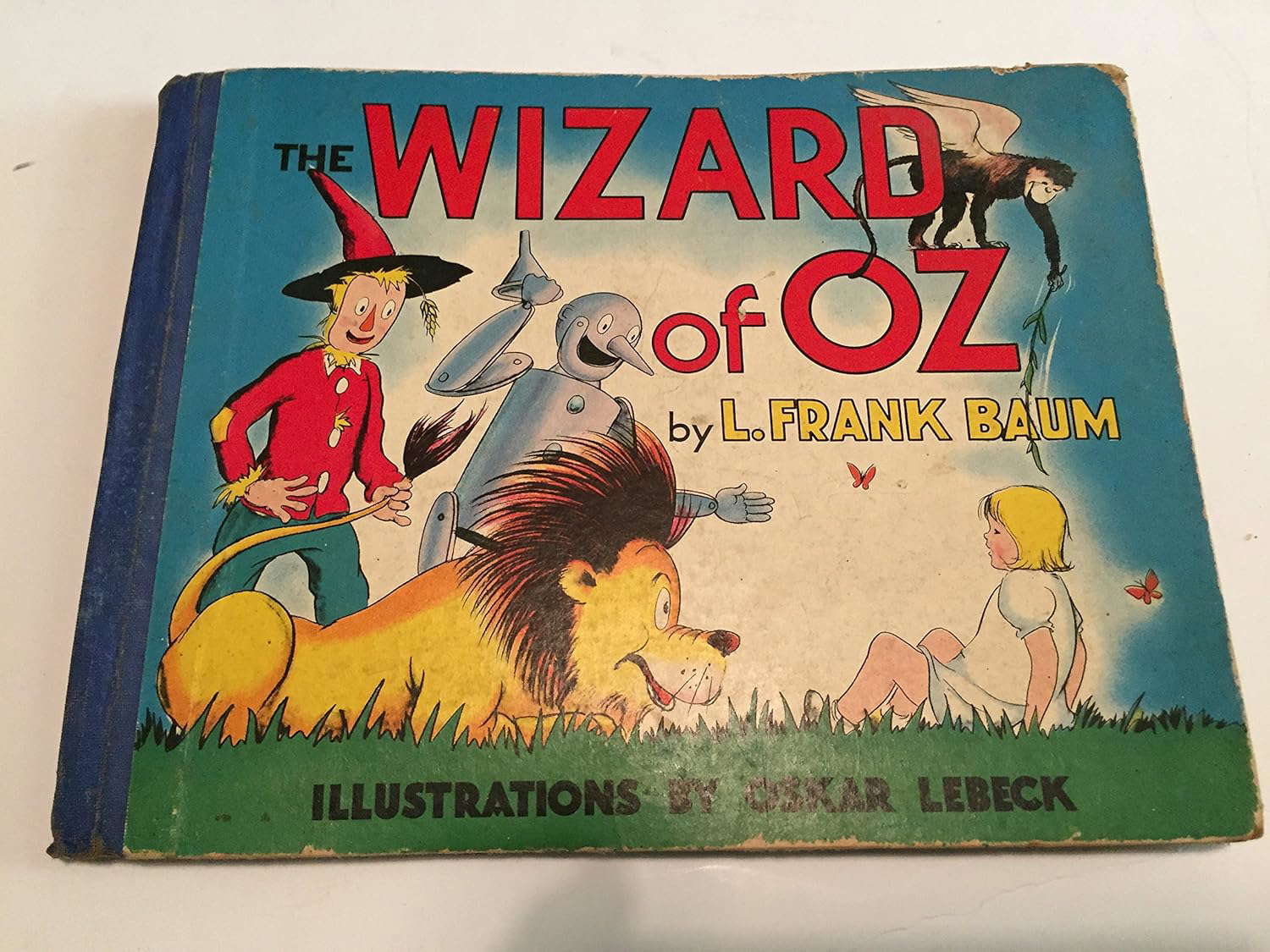 The Wizard of Oz Oskar Lebeck Illustrator poster