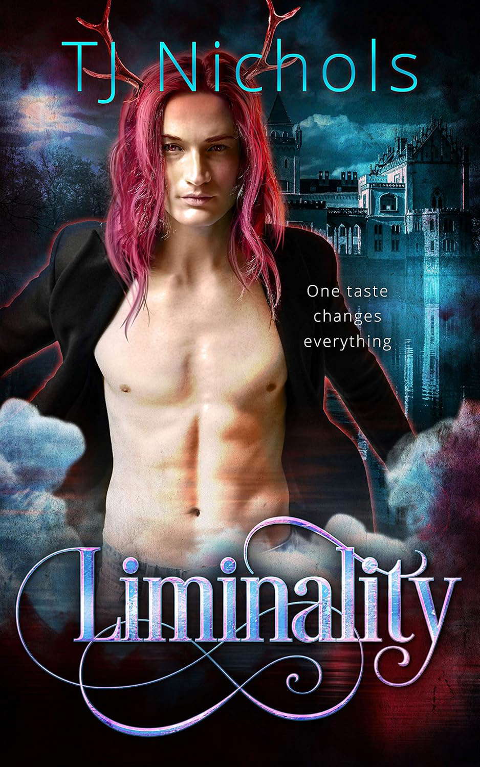 Liminality: dark gay fantasy romance poster