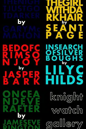 Knightwatch Gallery: The Knightwatch Press Chapbook Collection poster