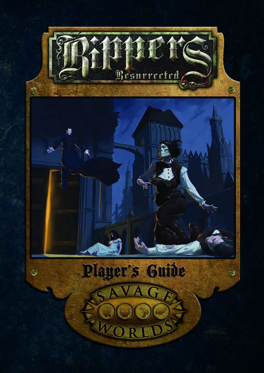 Rippers Resurrected Player's Guide (Softcover, S2P10320) poster