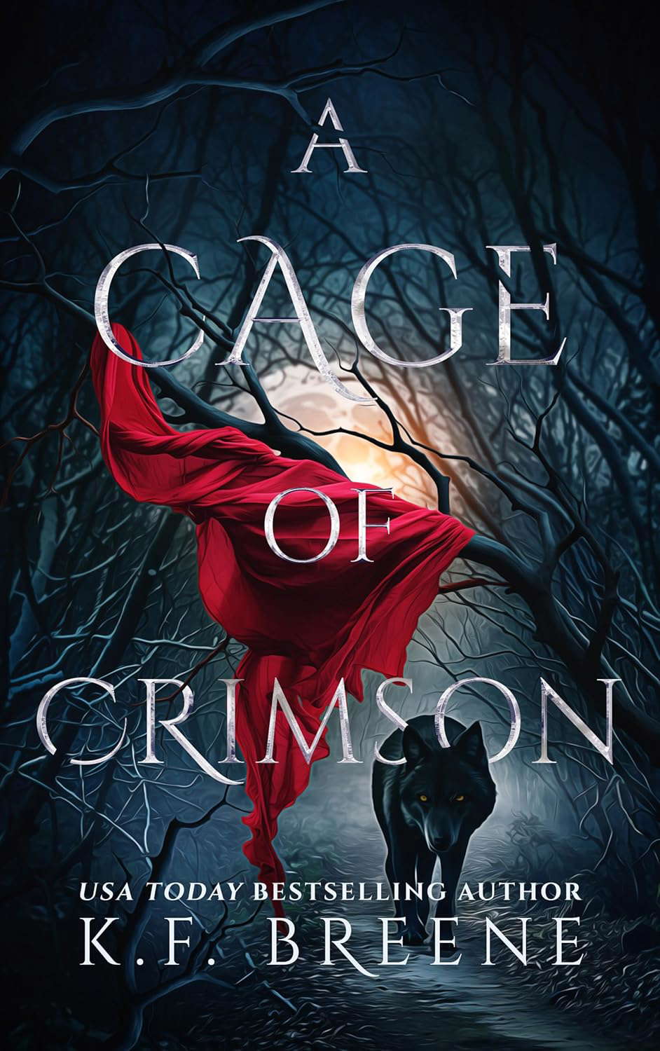 A Cage of Crimson (Deliciously Dark Fairytales Book 5) poster