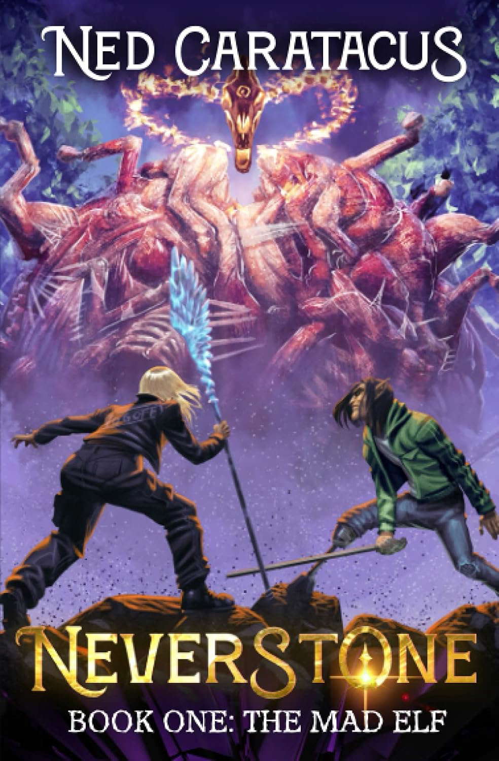 Neverstone: The Mad Elf: A LitRPG Adventure poster