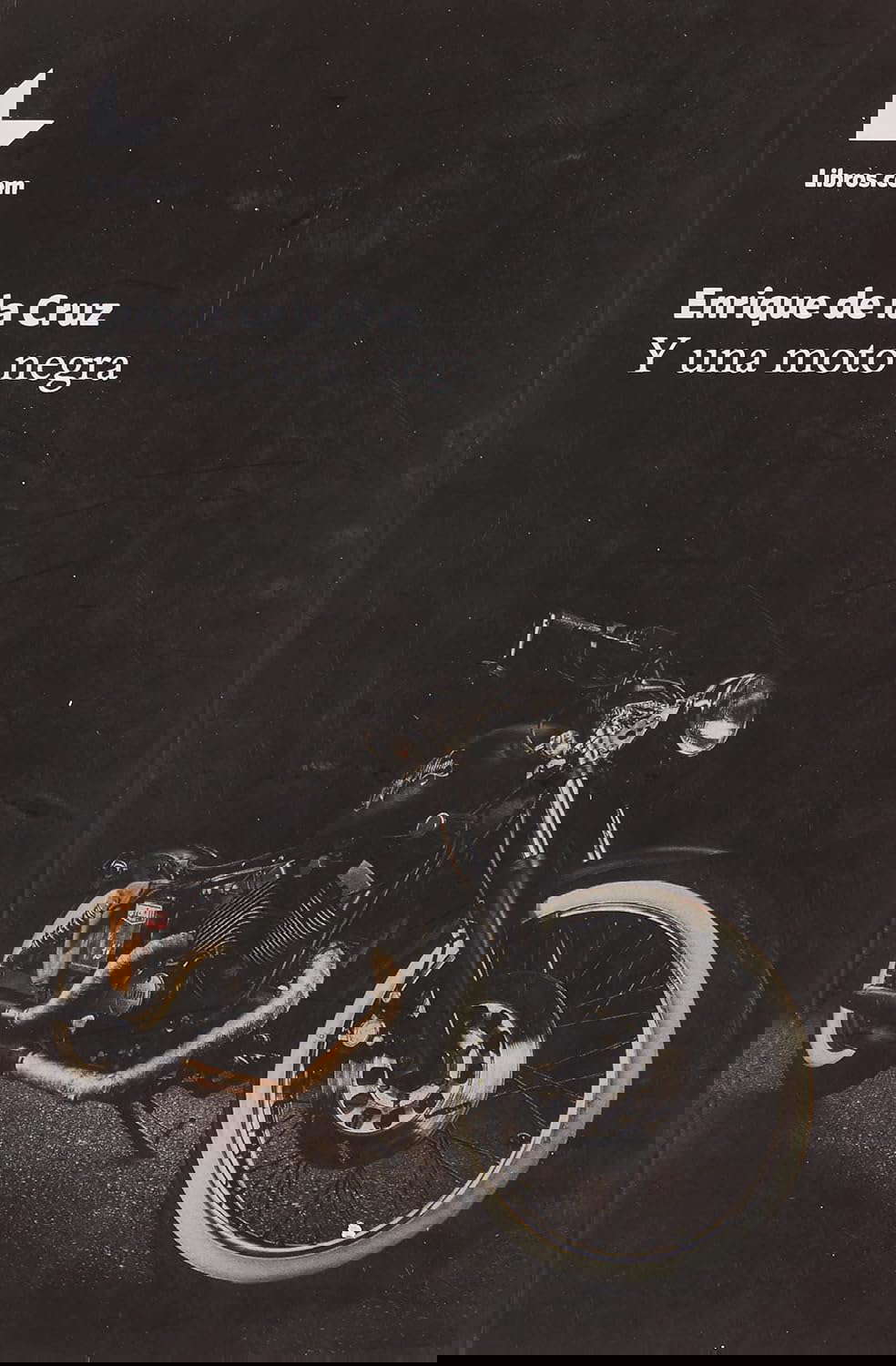 Y una moto negra poster
