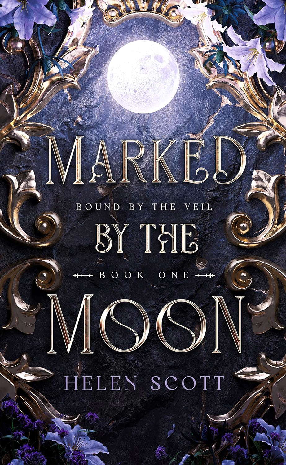 Marked by the Moon: A Fae Fantasy Romance (Bound by the Veil Book 1) poster