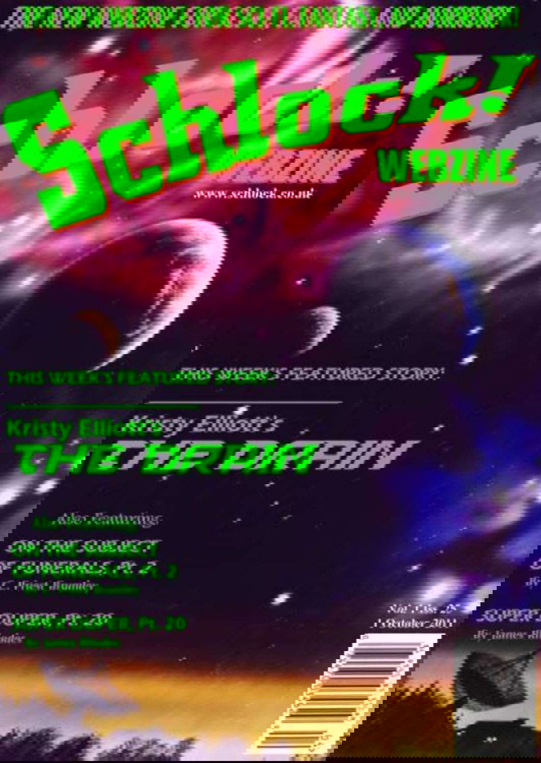 Schlock! Webzine Vol 1 Issue 25 poster