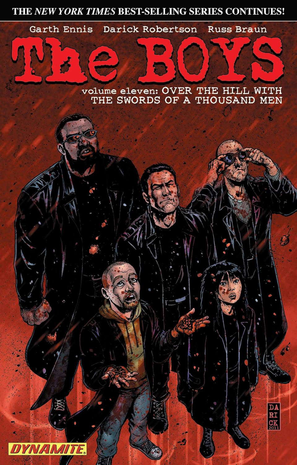 The Boys, Vol. 11: Over the Hill with the Swords of a Thousand Men poster
