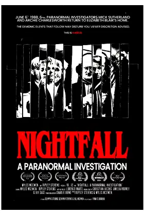 Nightfall: A Paranormal Investigation poster