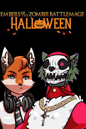 Embers of the Zombie Battlemage: Halloween poster
