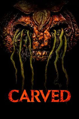 Carved poster