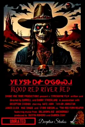 Blood Red River Bed poster
