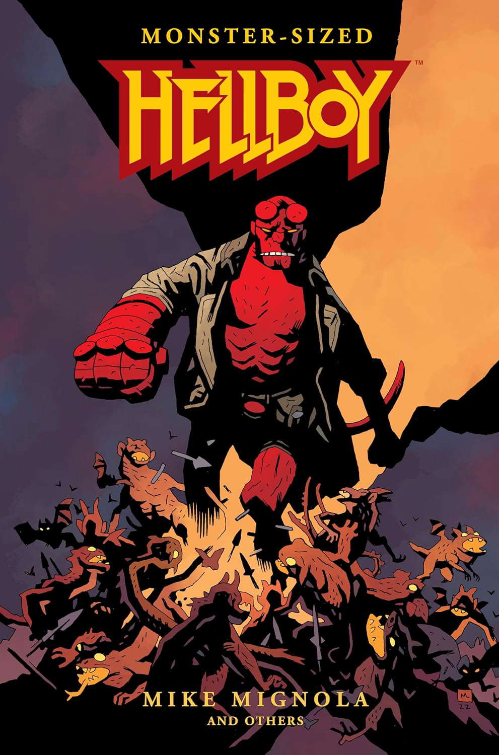 Monster-Sized Hellboy poster