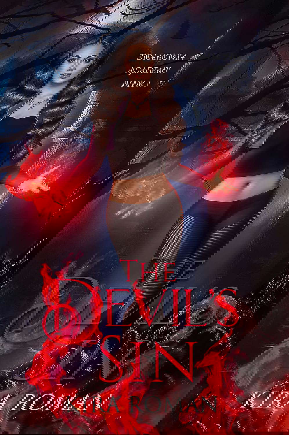 The Devil's Sin: An Academy Reverse Harem Romance (Dramonia Academy Book 1) poster