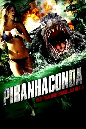 Piranhaconda poster