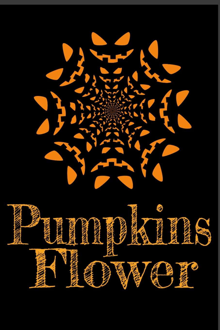 Pumpkins Flower: Scary Pumpkins Flower for celebrating Halloween poster