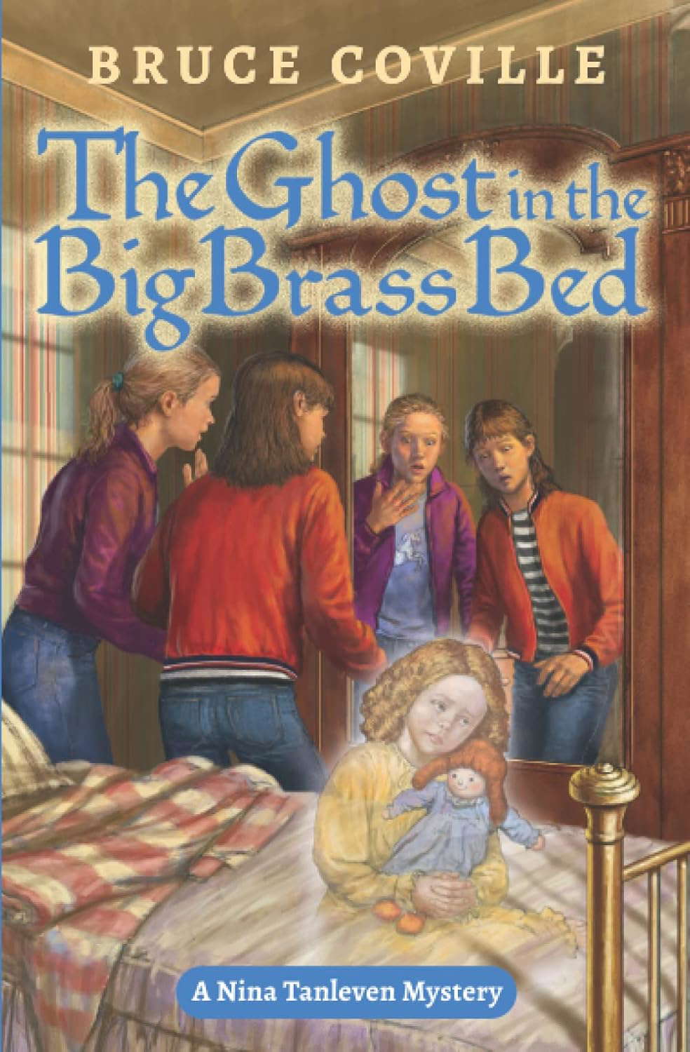 The Ghost in the Big Brass Bed (The Nina Tanleven Mysteries) poster