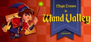 Magic Lessons in Wand Valley - a jigsaw puzzle tale capsule