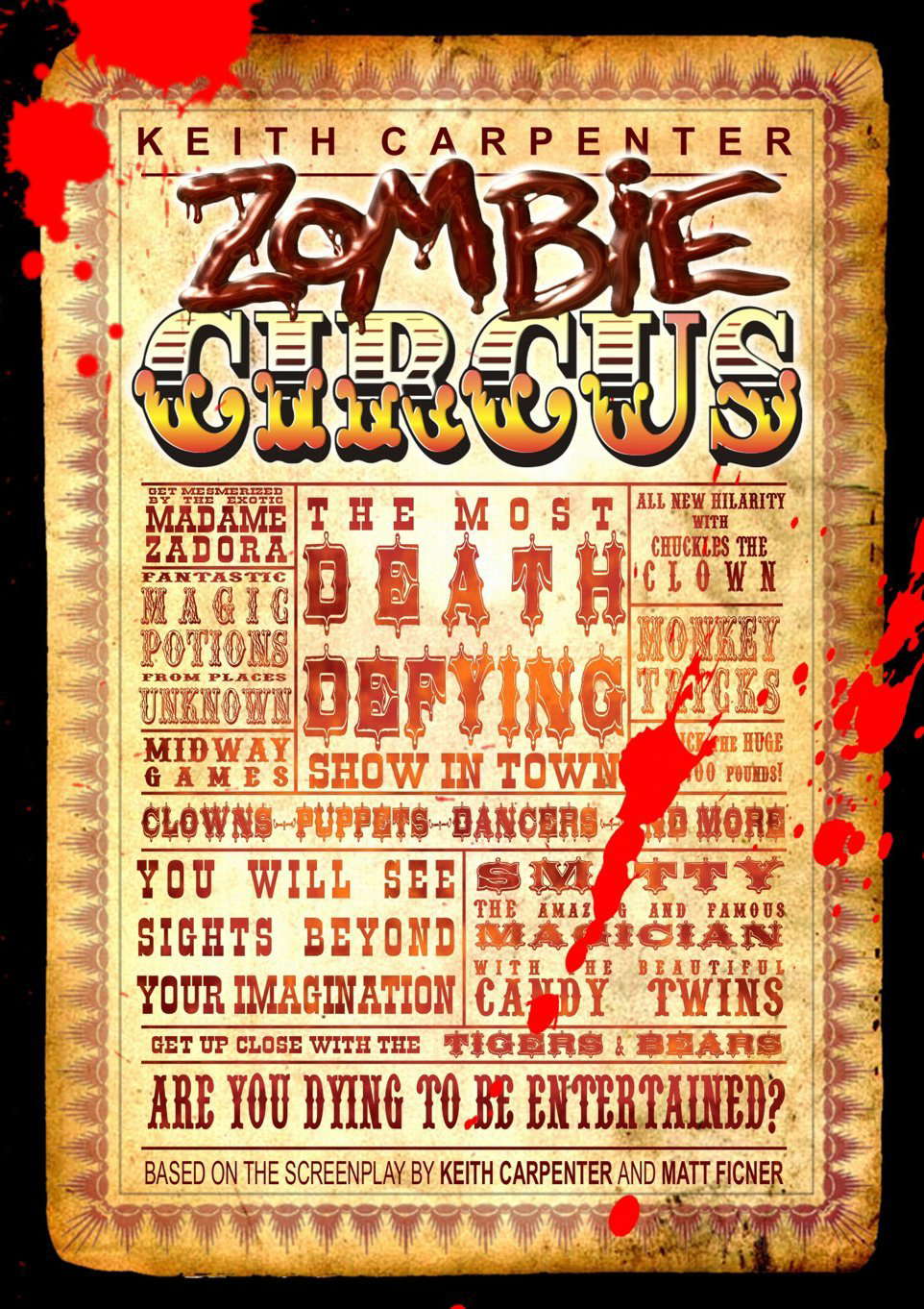 Zombie Circus: The Most Death Defying Show in Town poster