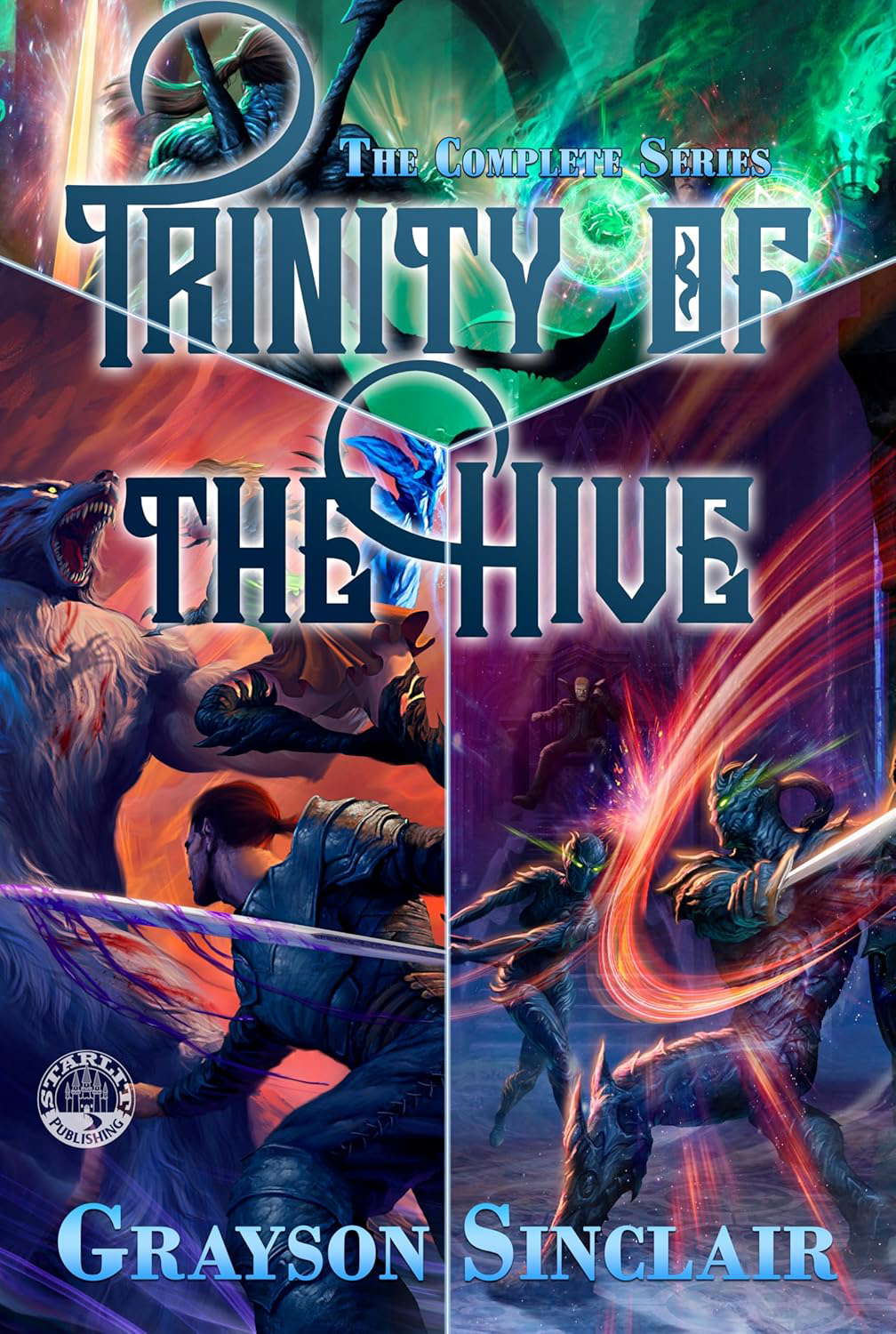 Trinity of the Hive (Books 1–3): A Complete Dark Fantasy LitRPG Series poster