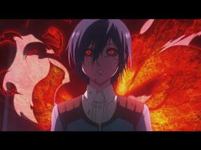 Tokyo Ghoul Official English Trailer poster