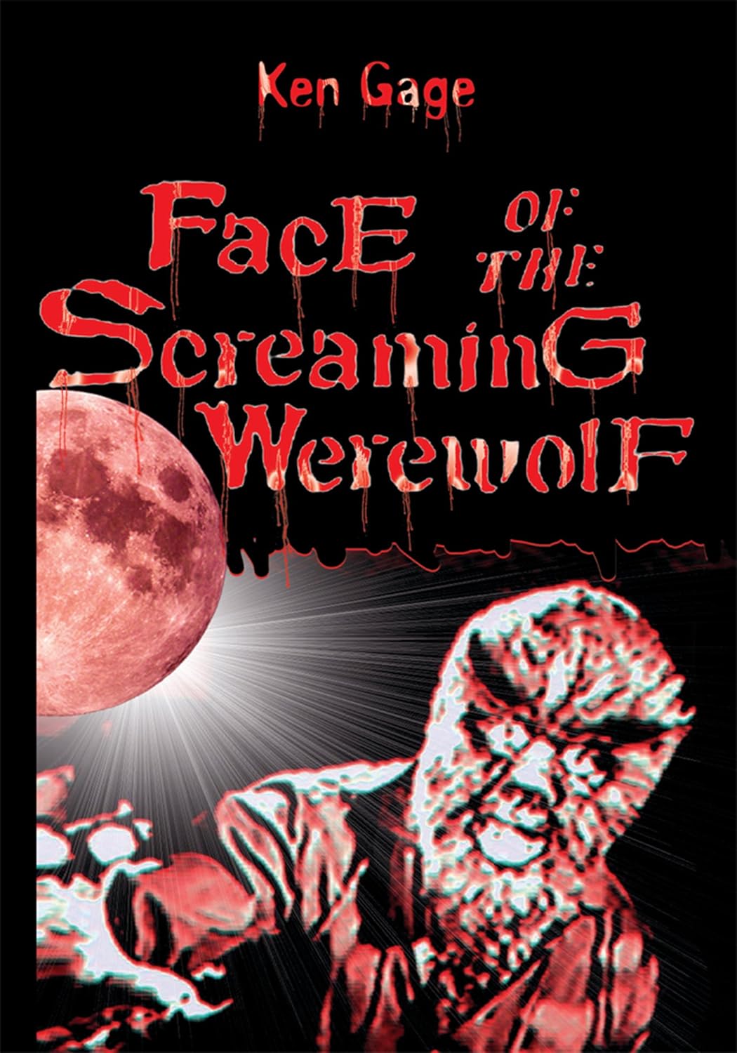 Face of the Screaming Werewolf poster