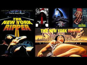 The New York Ripper 1982 music by Francesco De Masi poster
