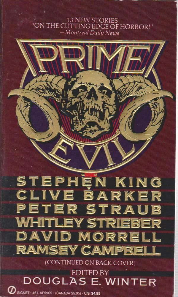 Prime Evil: New Stories by the Masters of Modern Horror poster