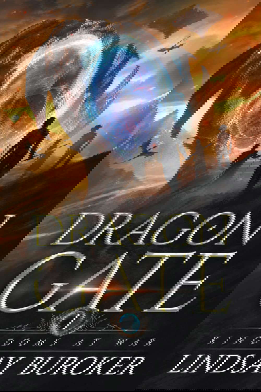 Kingdoms at War: An Epic Fantasy Adventure (Dragon Gate) poster