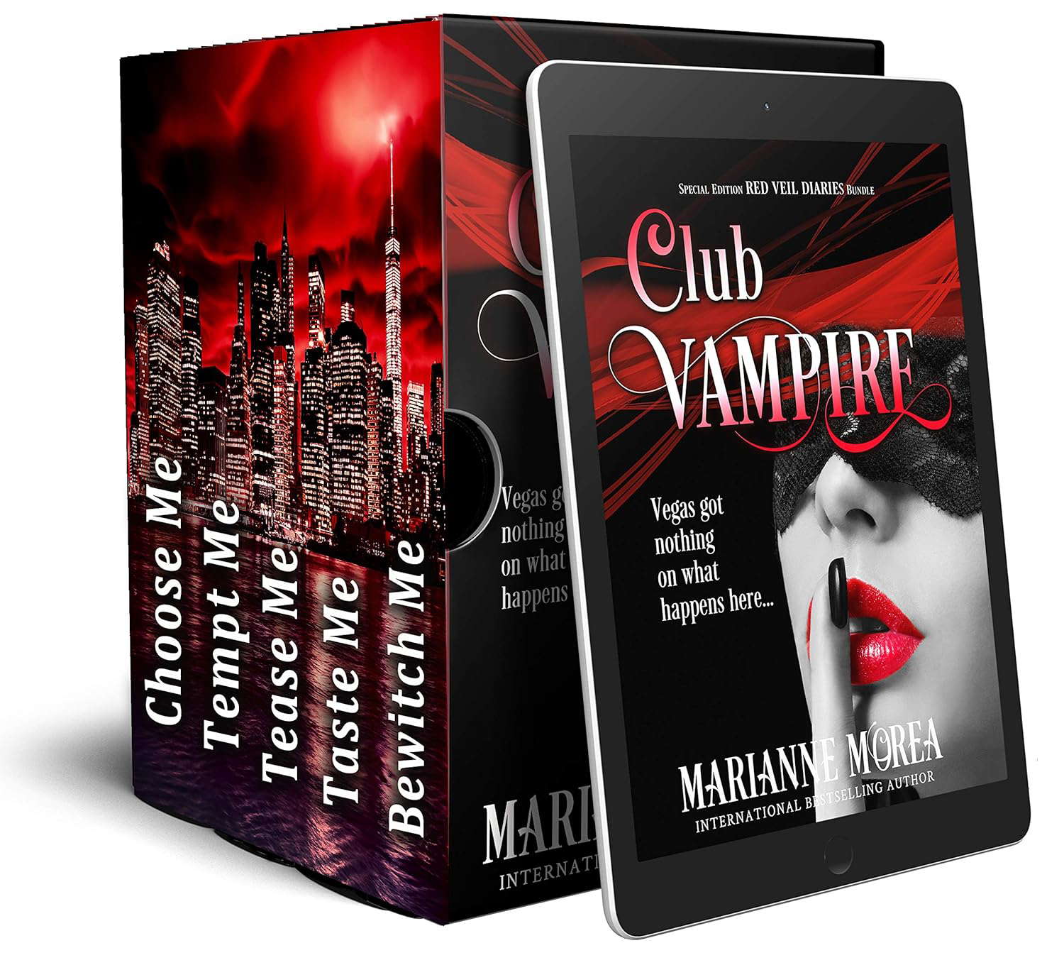 CLUB VAMPIRE: Special Edition RED VEIL DIARIES Bundle (Volumes 1-5) poster