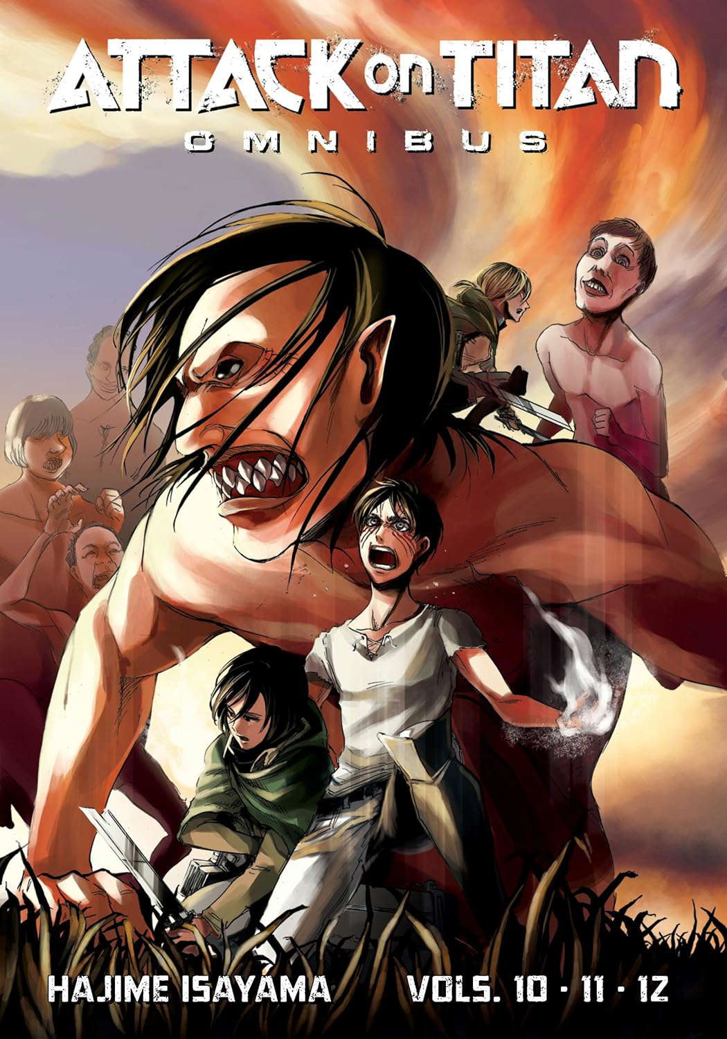 Attack on Titan Omnibus 4 (Vol. 10-12) poster