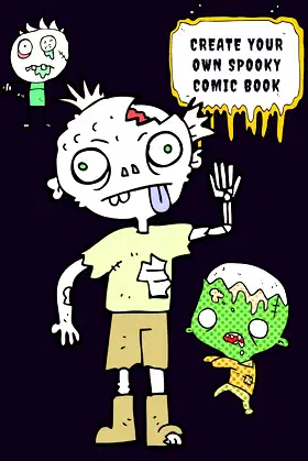 Create Your Own Spooky Comic Book poster