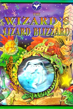 The wizard's lizard blizzard (Spooky tales) poster
