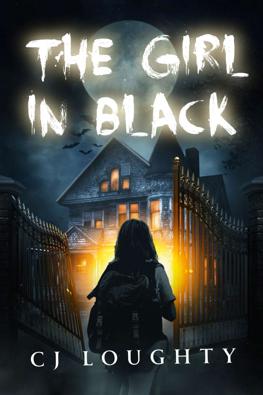 The Girl in Black: a scary mystery book for kids 11-14 poster