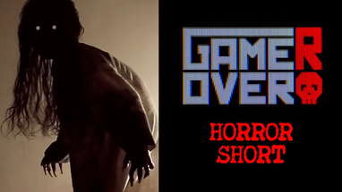 GAMER OVER - short horror movie poster