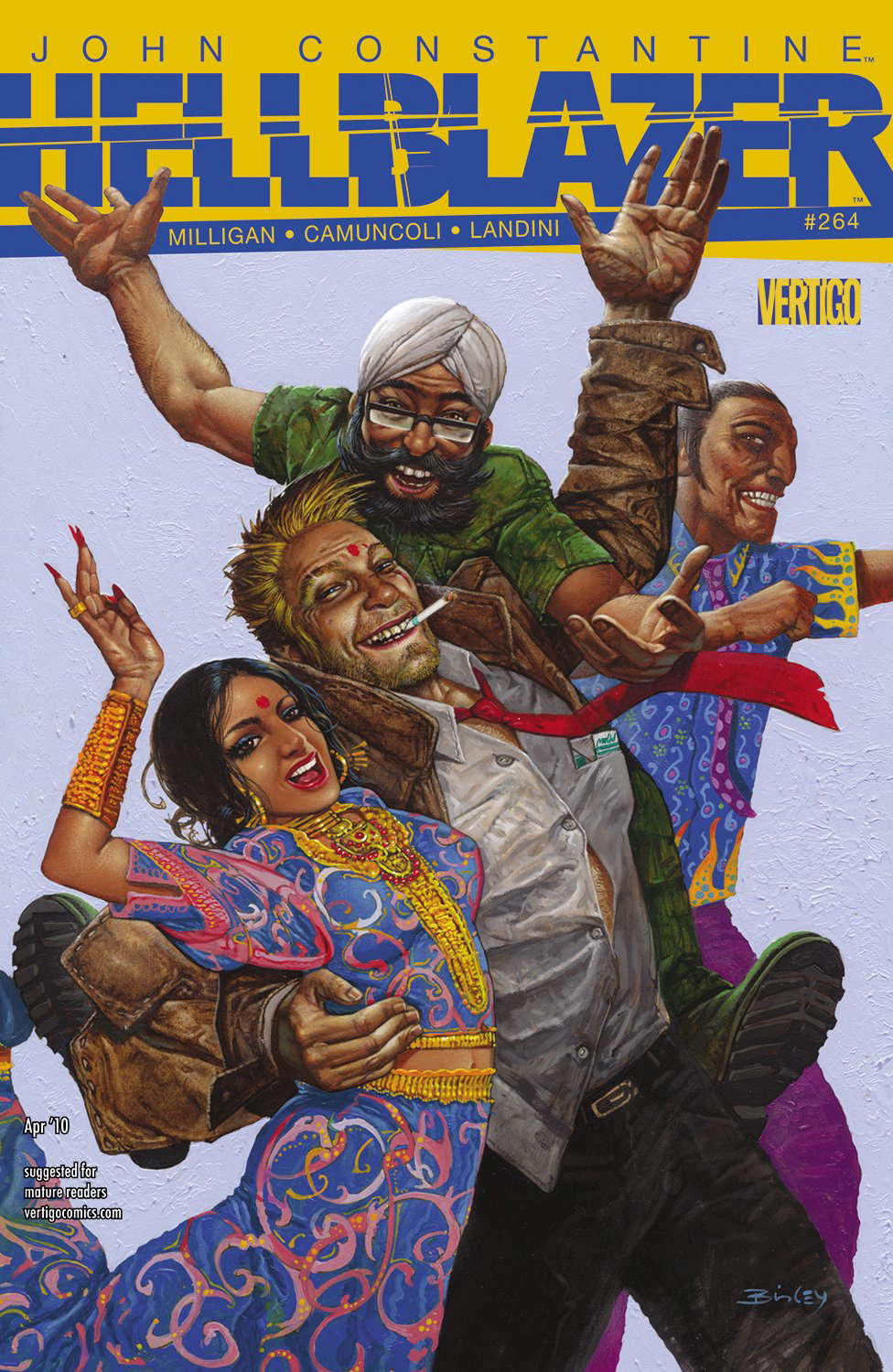 Hellblazer #264 poster