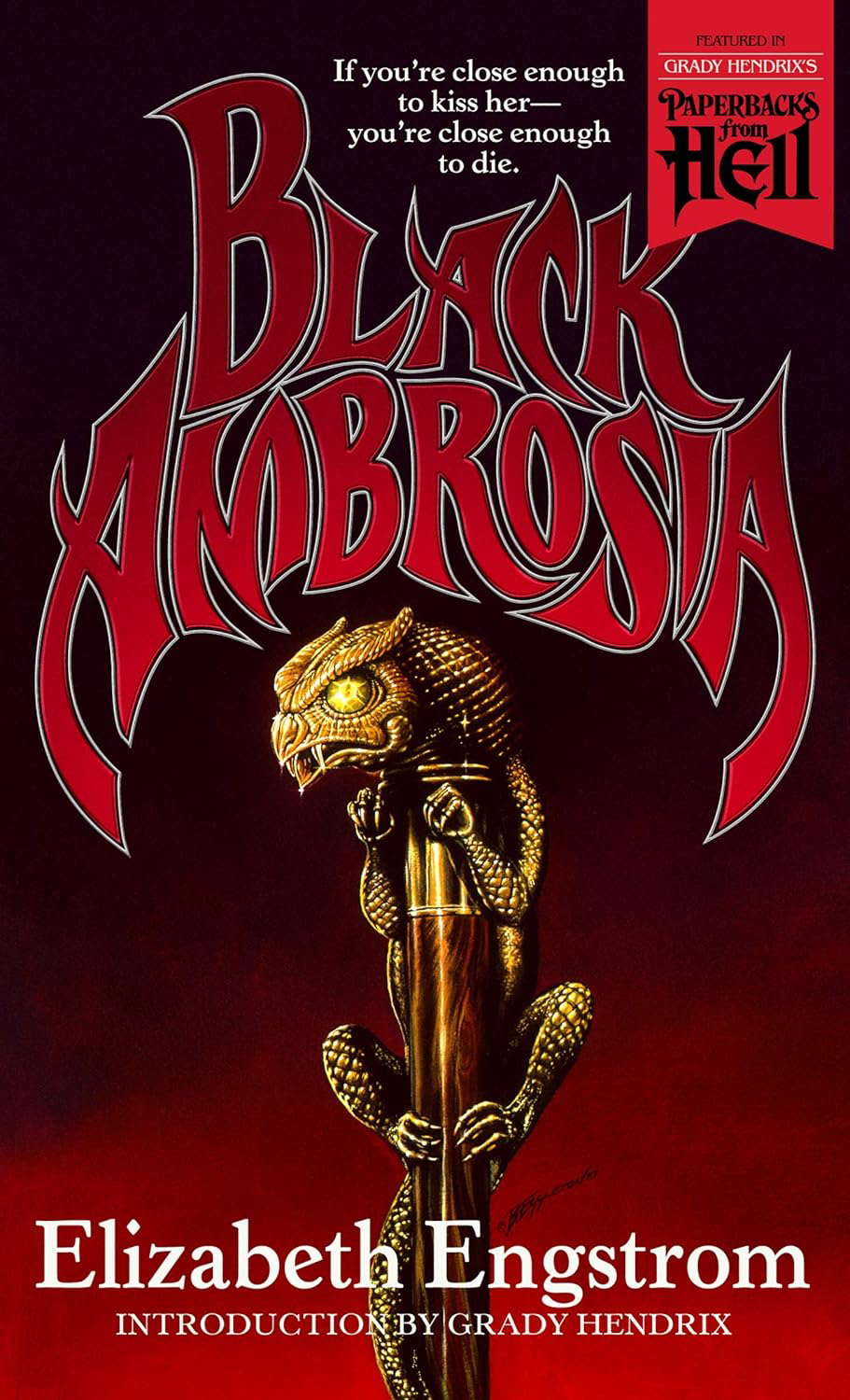 Black Ambrosia (Paperbacks from Hell) poster