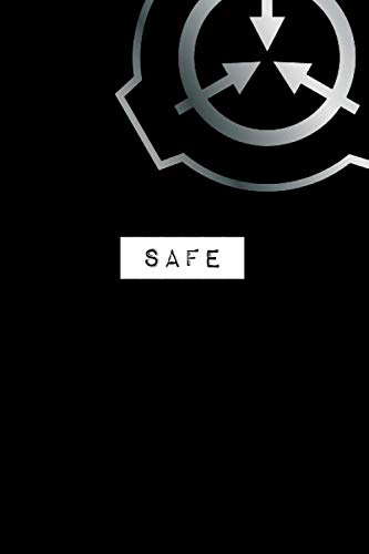 SCP Foundation Safe 6"x9" 120 Page Lined Notebook / Journal poster