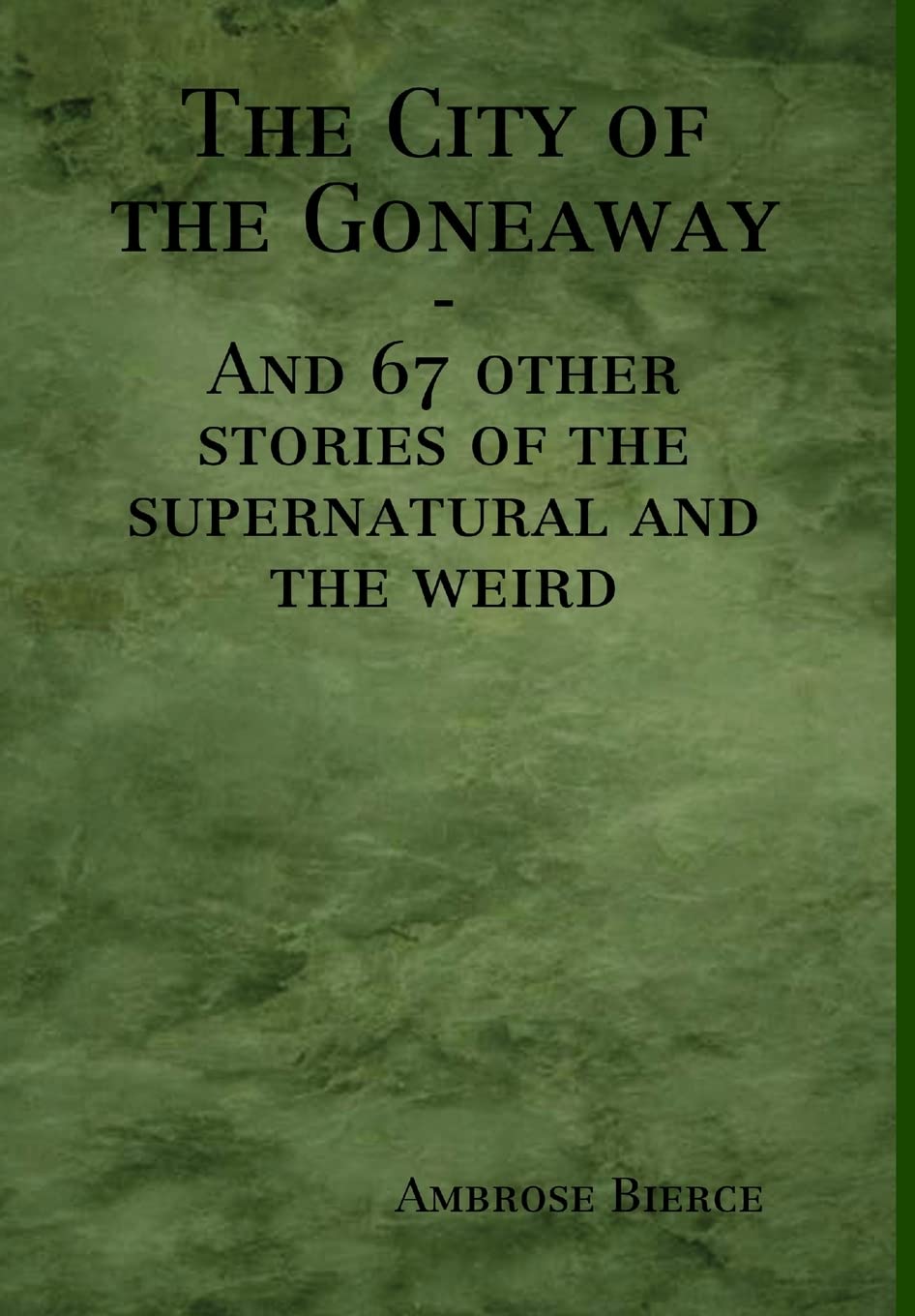 The City of the Goneaway poster