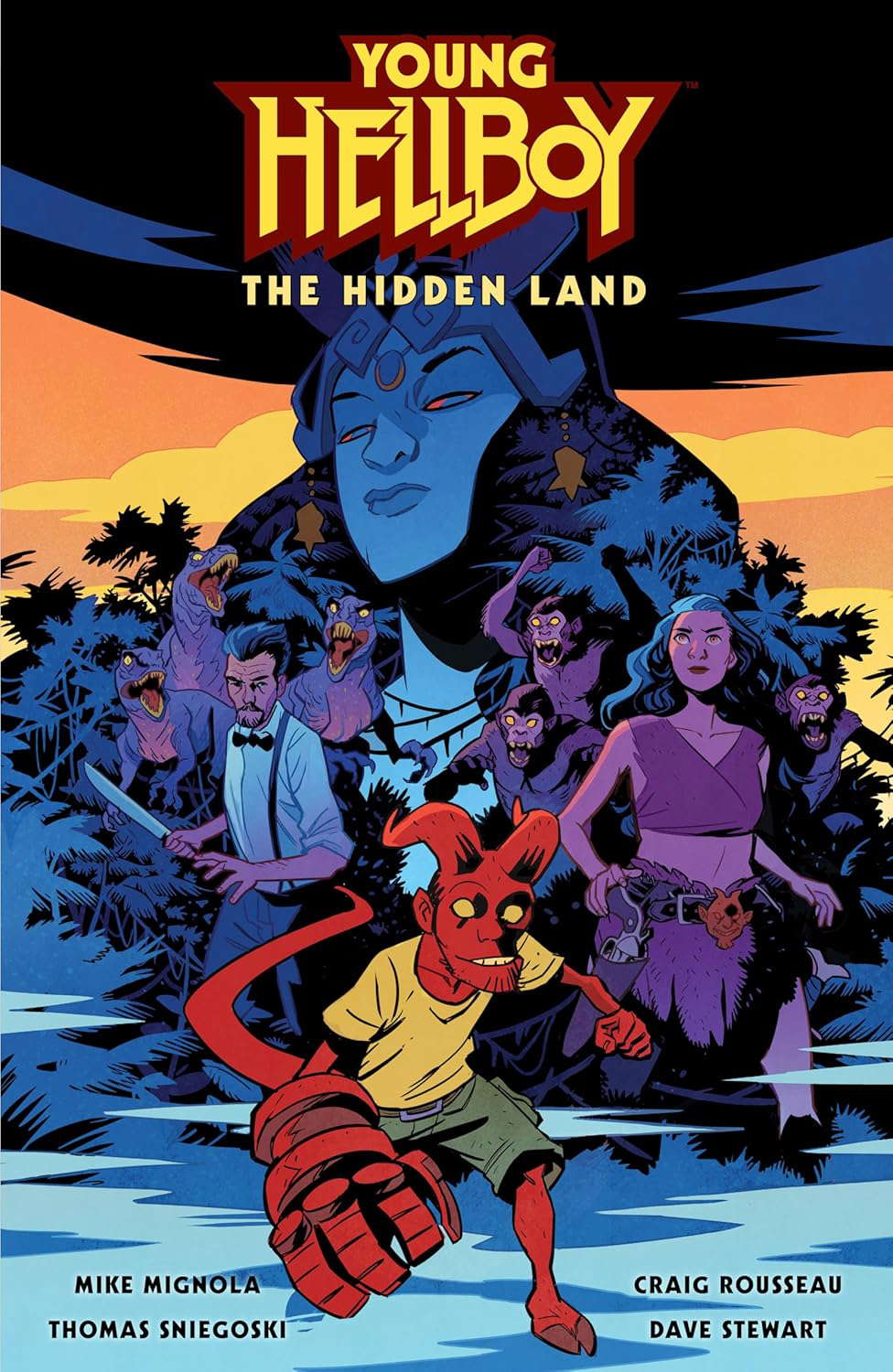 Young Hellboy: The Hidden Land poster