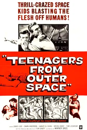 Teenagers from Outer Space poster