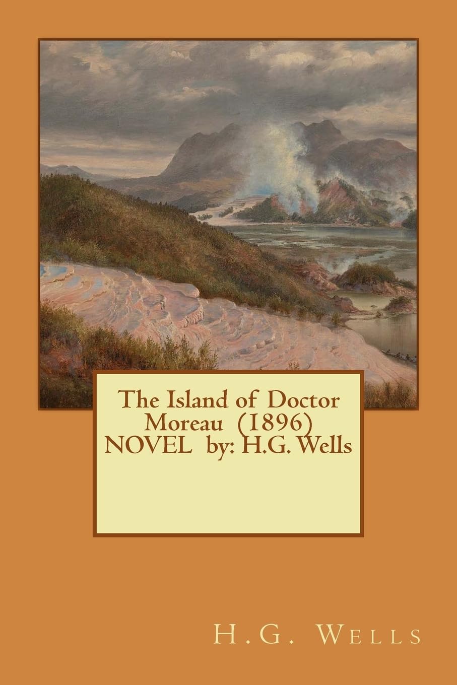The Island of Doctor Moreau (1896) NOVEL by: H.G. Wells poster